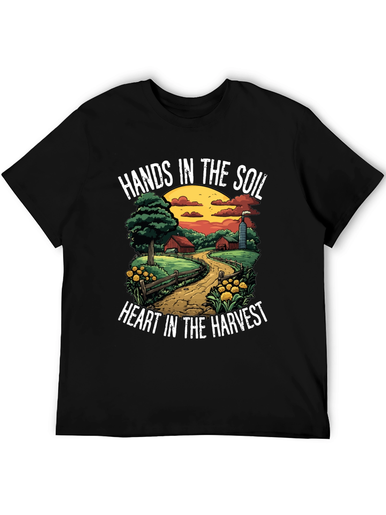 Hands in the Soil Farm Graphic Tee