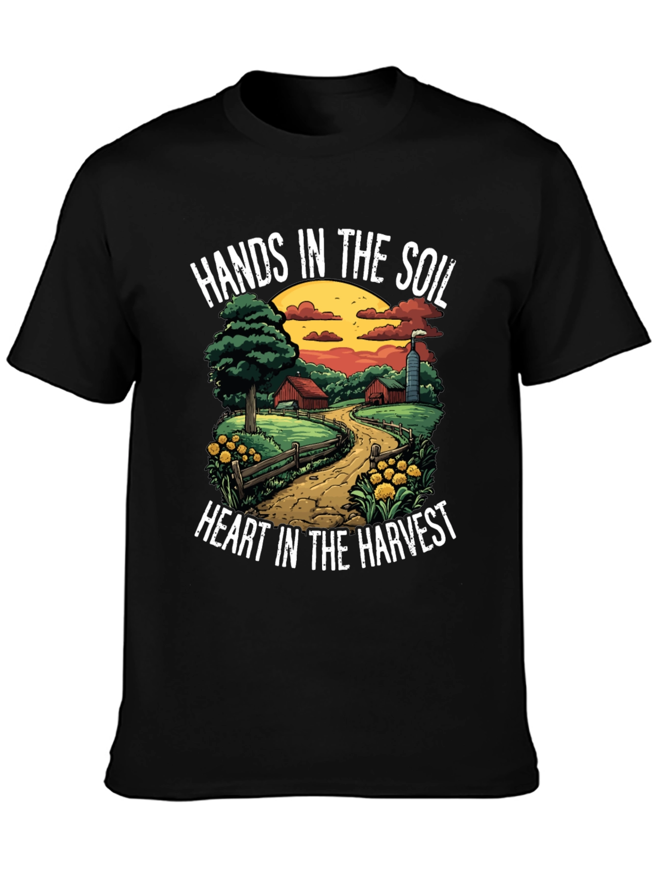 Hands in the Soil Farm Graphic Tee