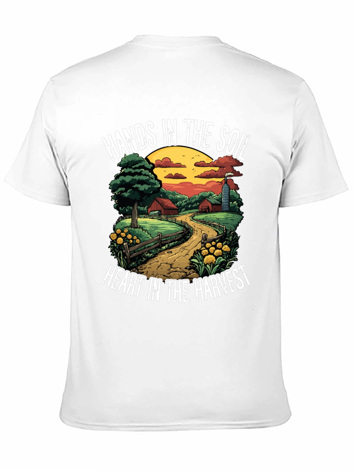Hands in the Soil Farm Graphic Tee