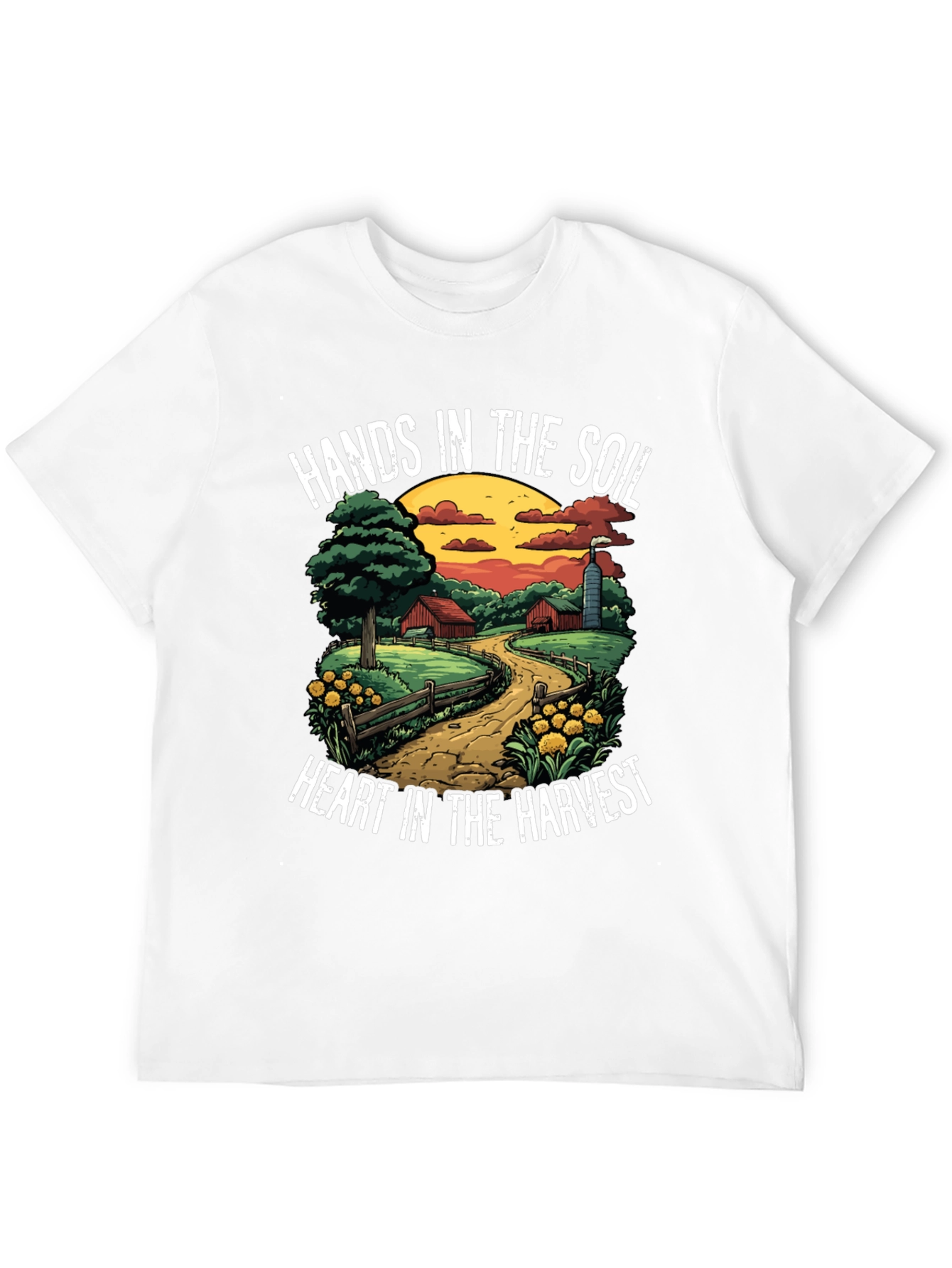 Hands in the Soil Farm Graphic Tee
