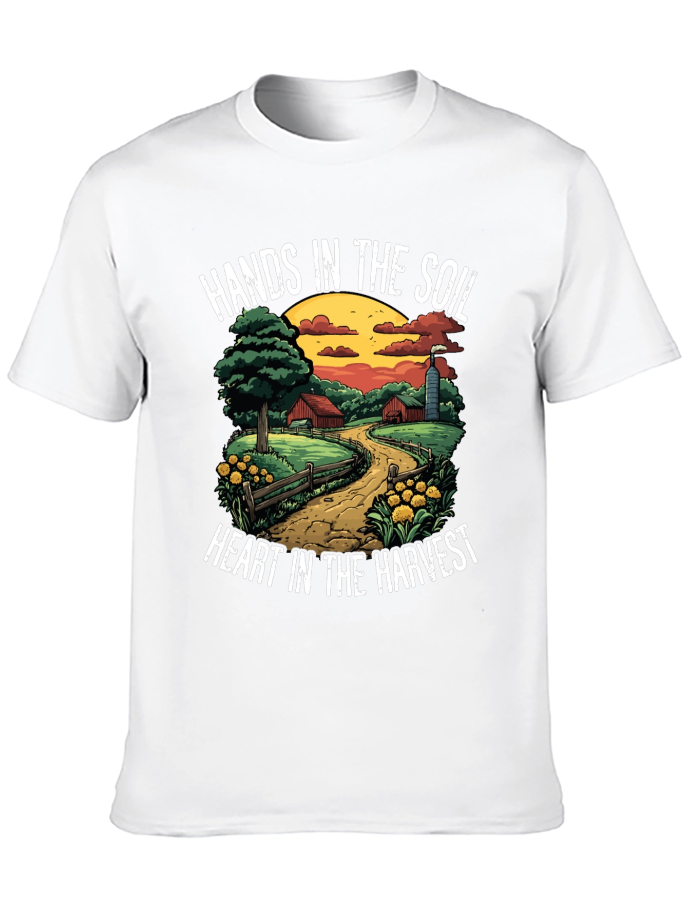 Hands in the Soil Farm Graphic Tee