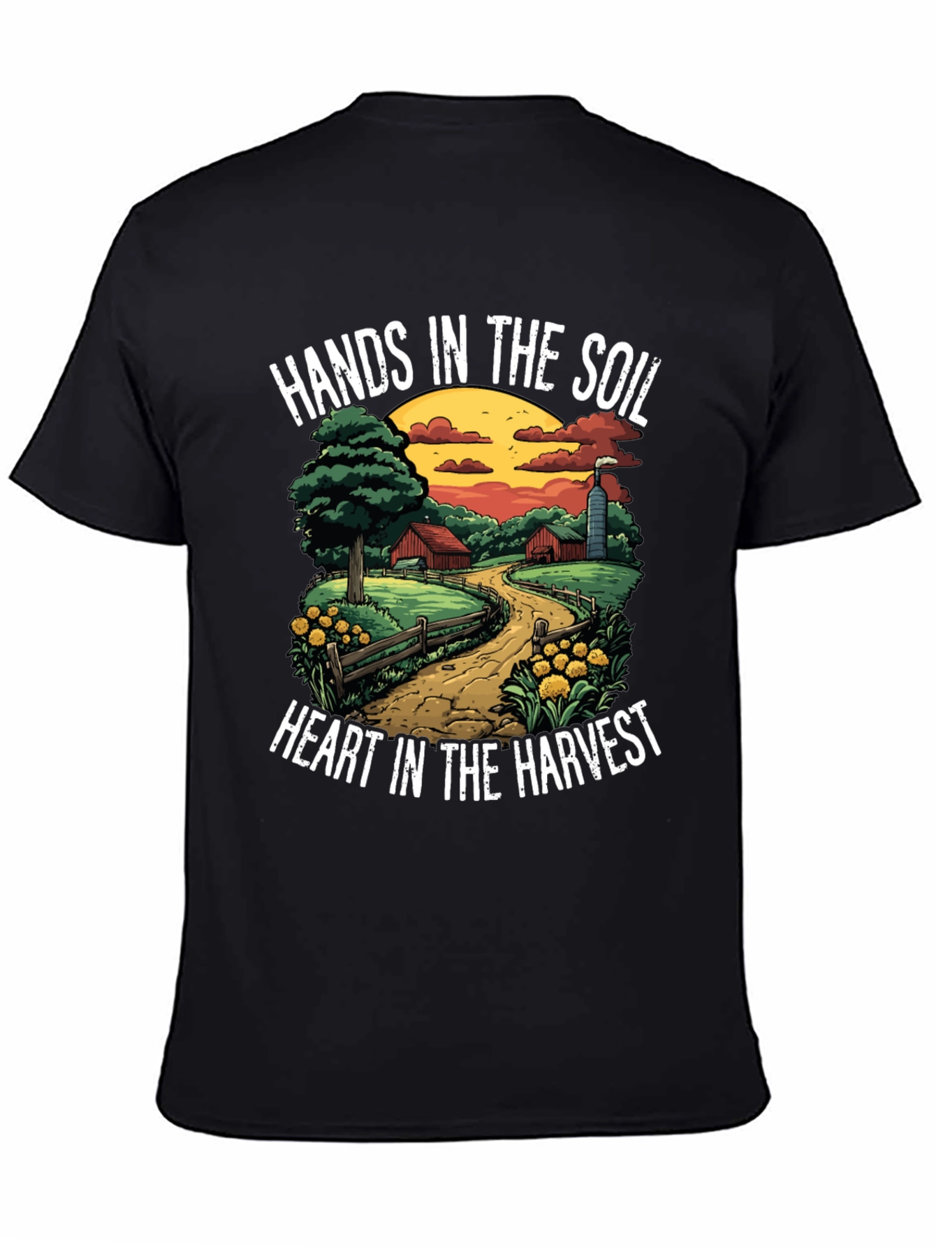 Hands in the Soil Farm Graphic Tee