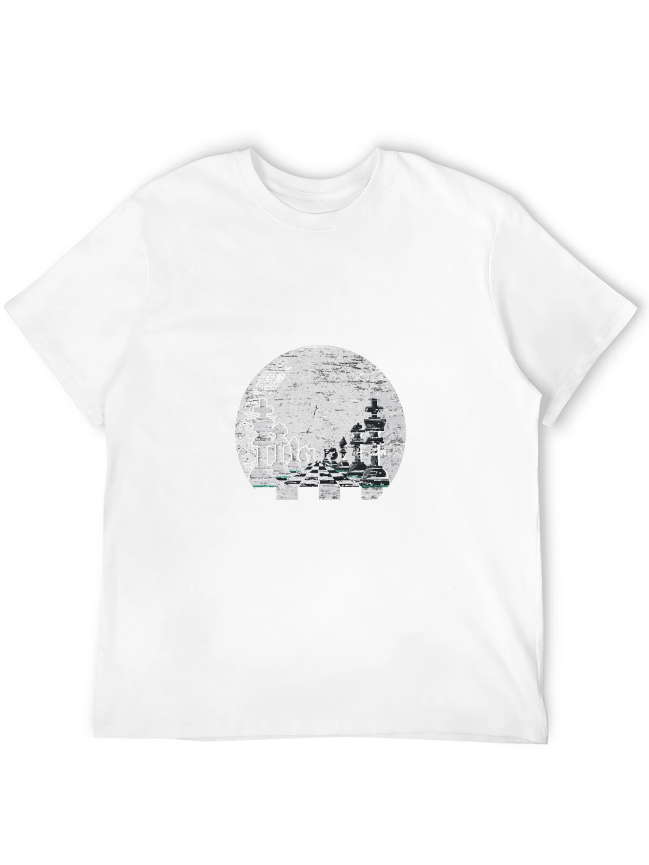 Chess Graphic Tee - Mens Black T-Shirt