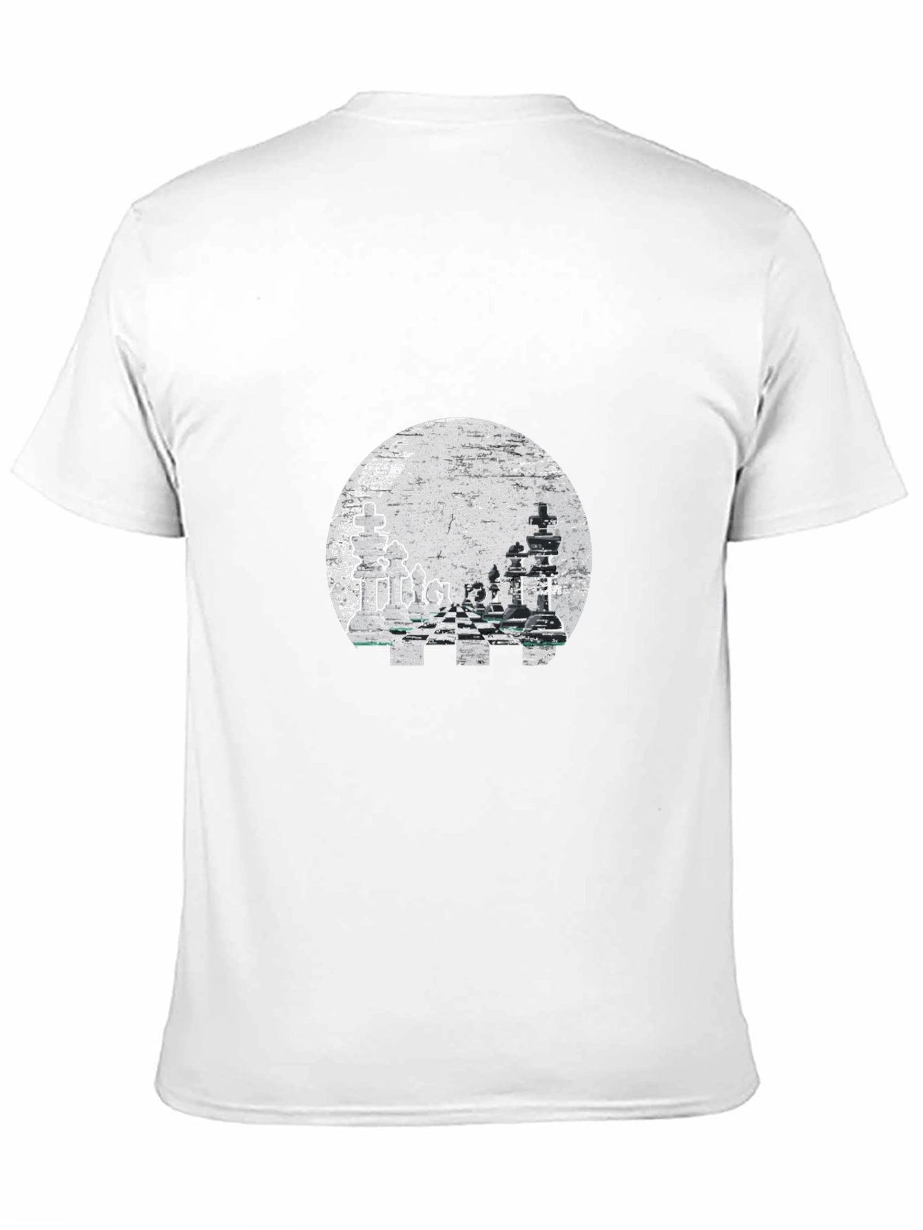 Chess Graphic Tee - Mens Black T-Shirt