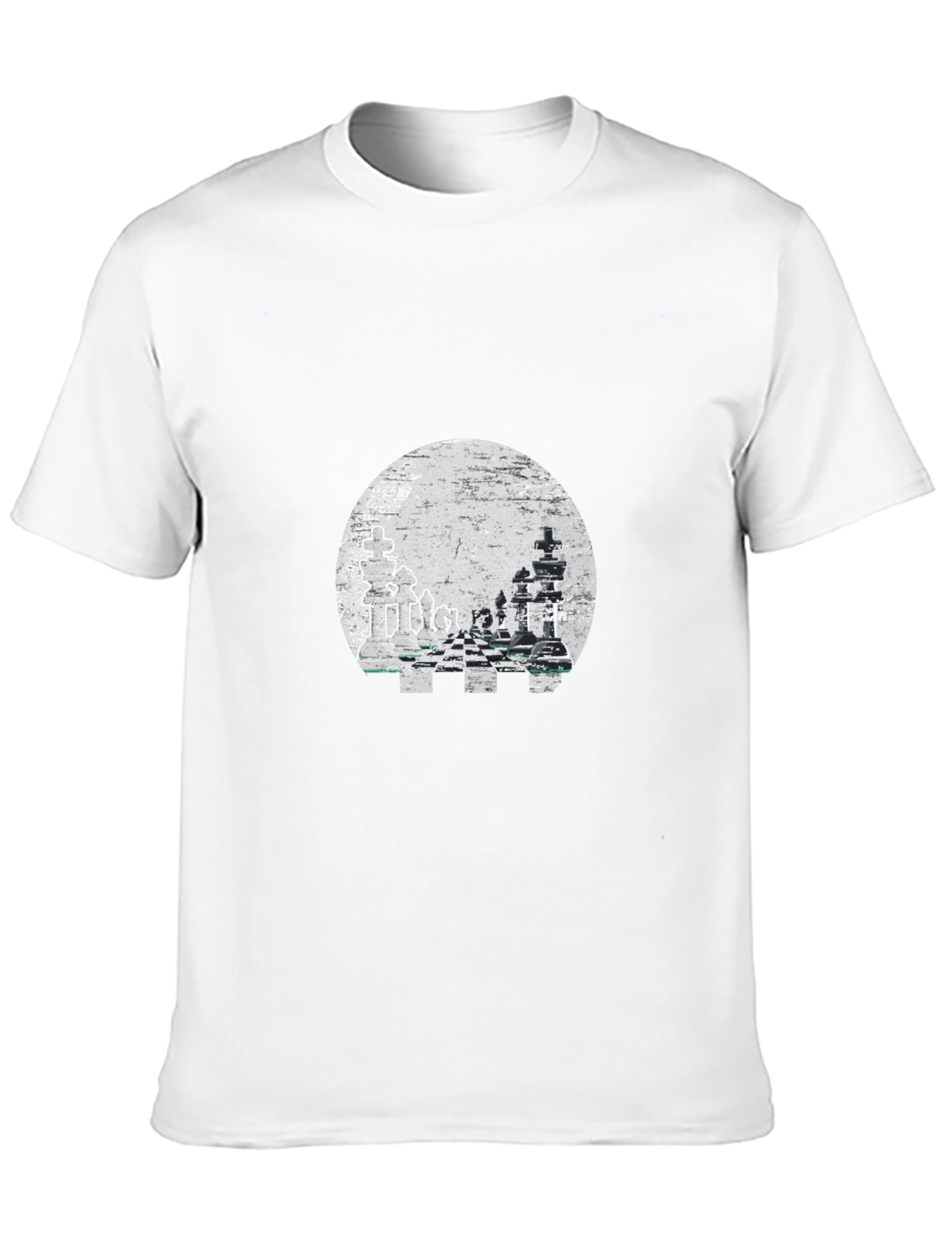 Chess Graphic Tee - Mens Black T-Shirt