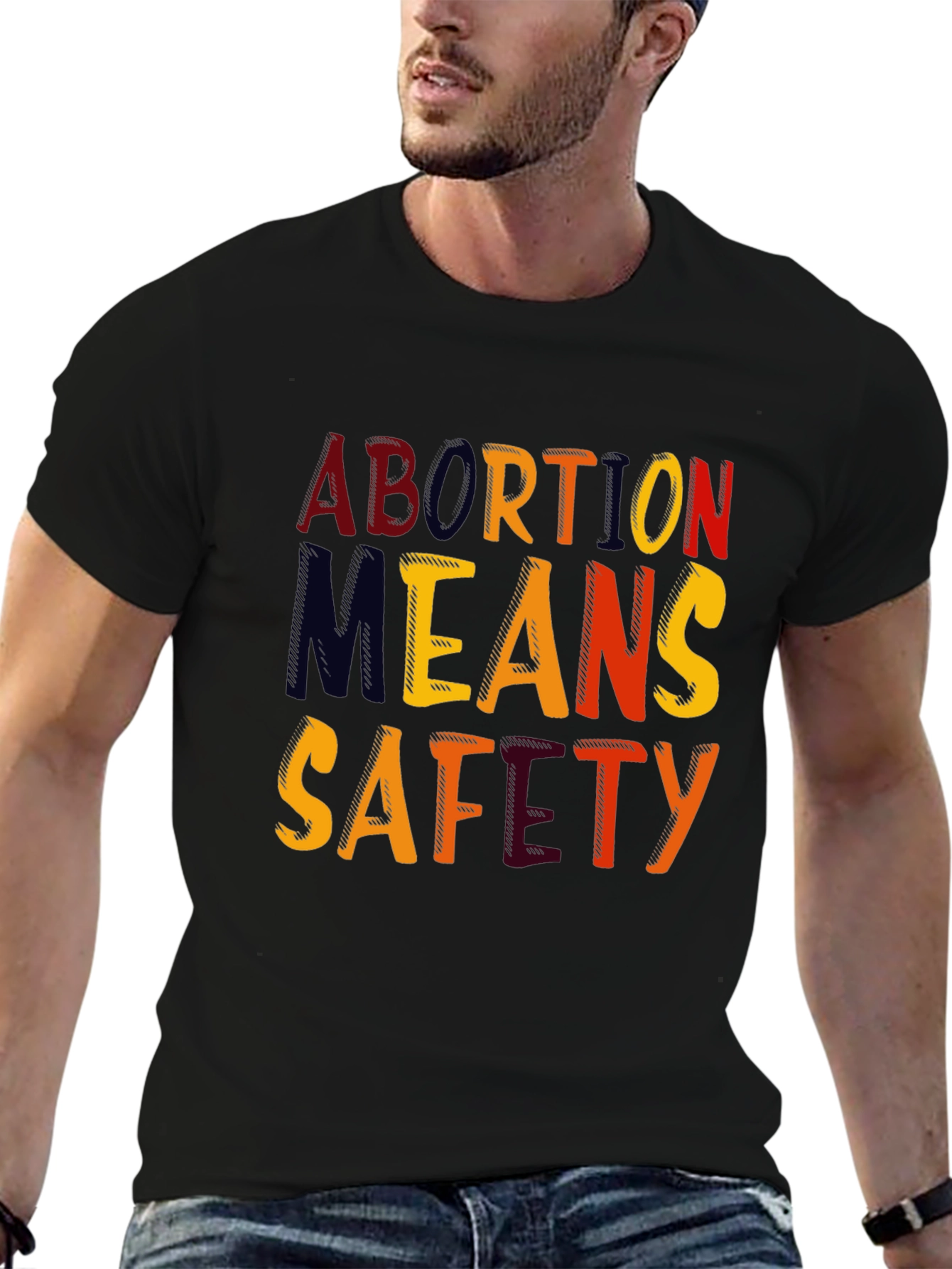 Abortion Means Safety T-Shirt - Pro-Choice Apparel