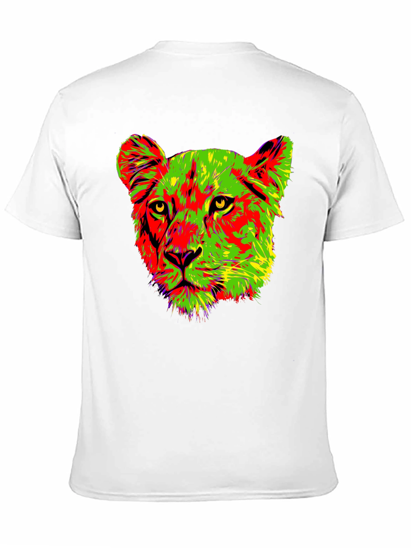 Vibrant Lioness Graphic Tee - Bold & Stylish