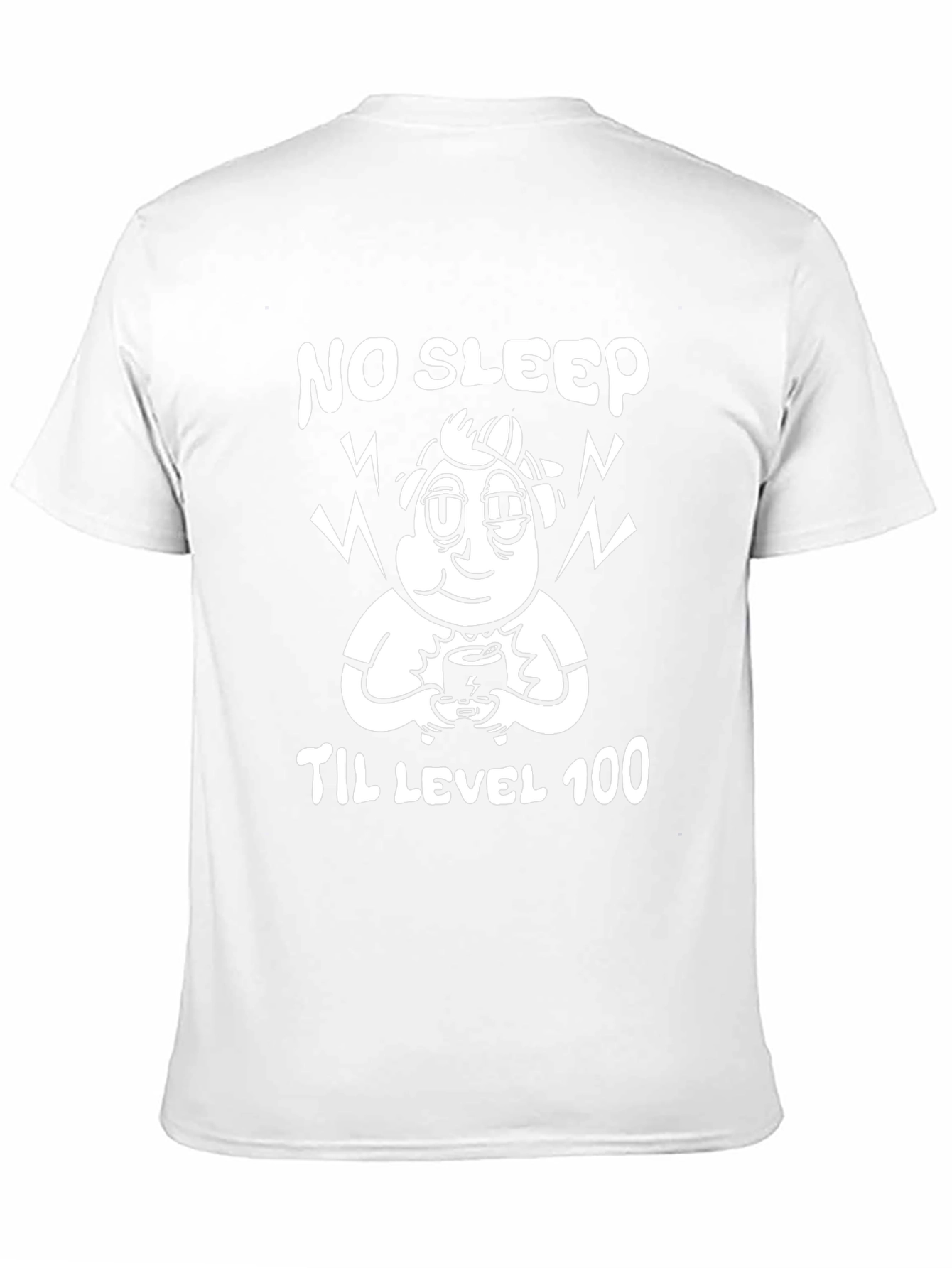 No Sleep Til Level 100 Black Graphic Tee