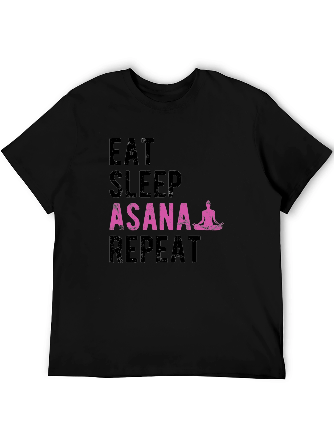 Eat Sleep Asana Repeat Yoga T-Shirt