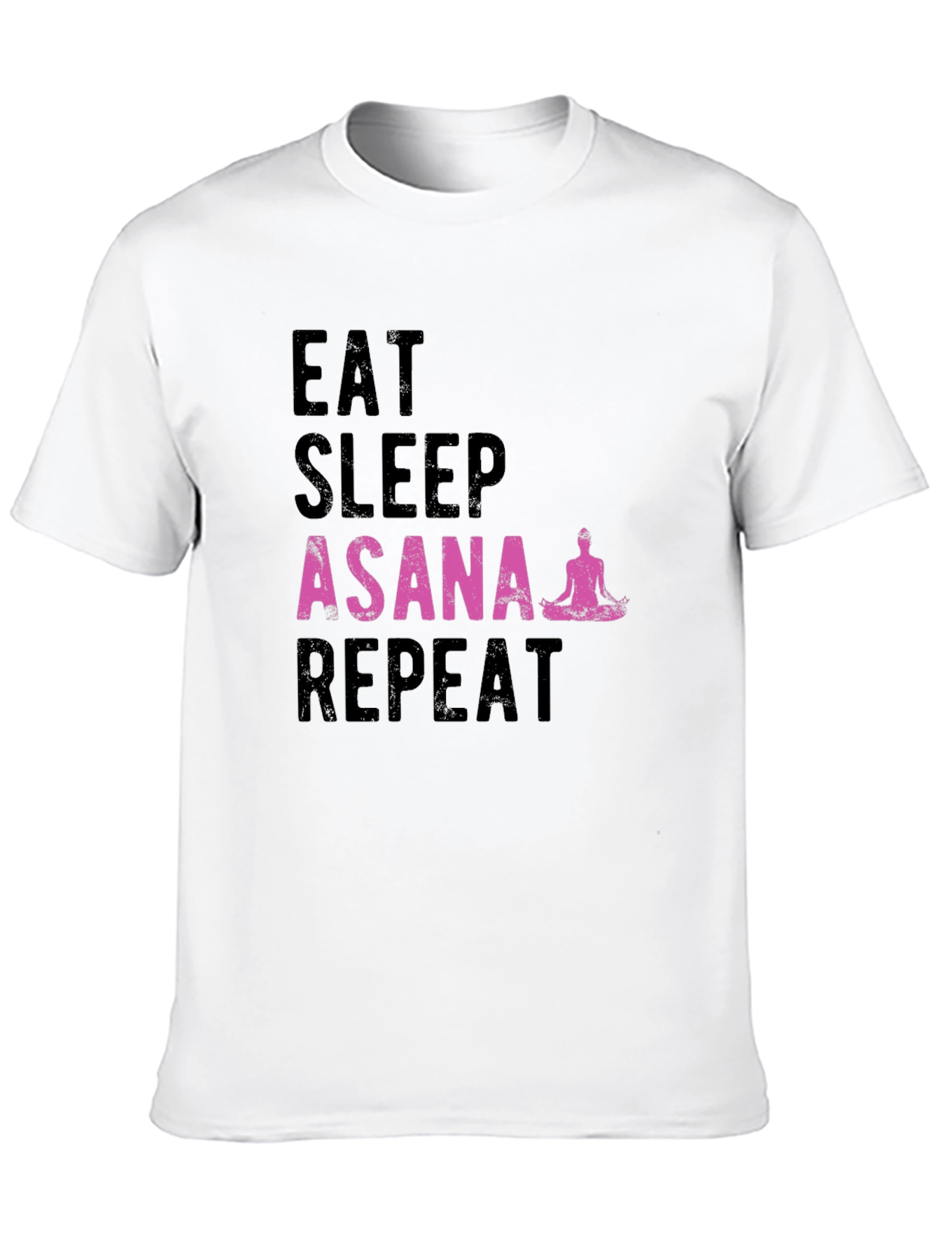 Eat Sleep Asana Repeat Yoga T-Shirt