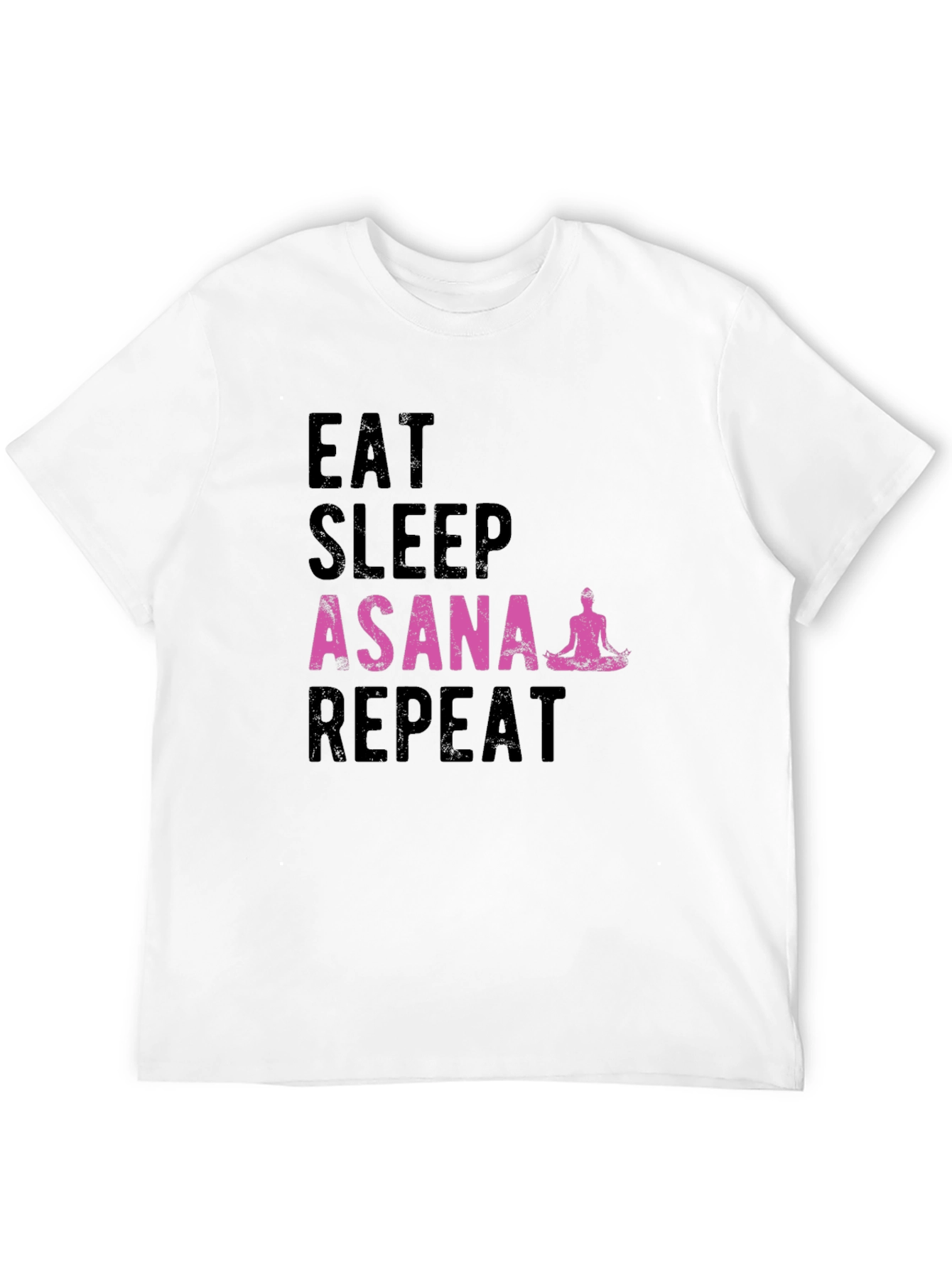 Eat Sleep Asana Repeat Yoga T-Shirt