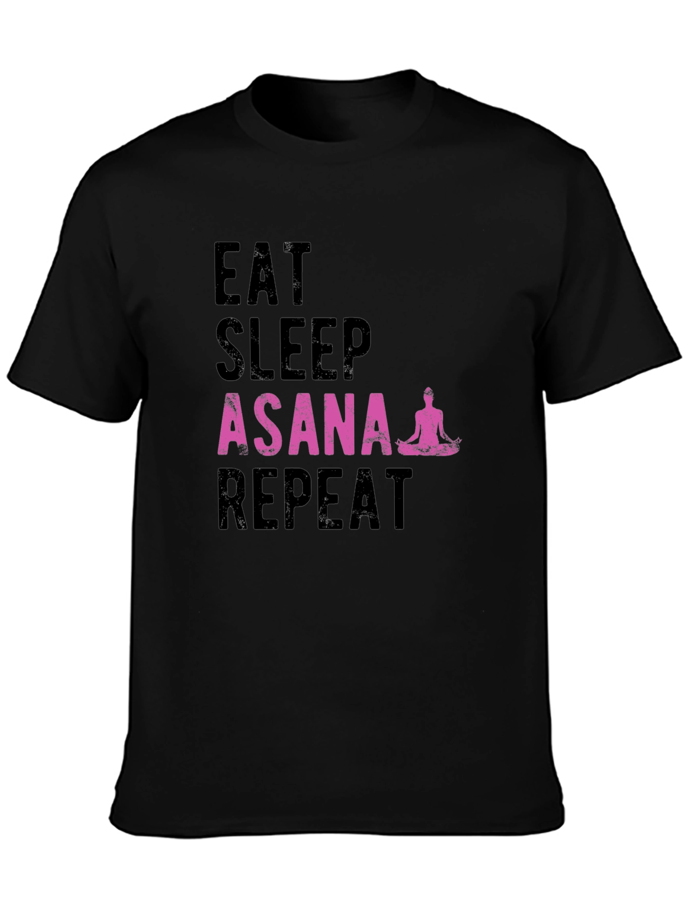 Eat Sleep Asana Repeat Yoga T-Shirt