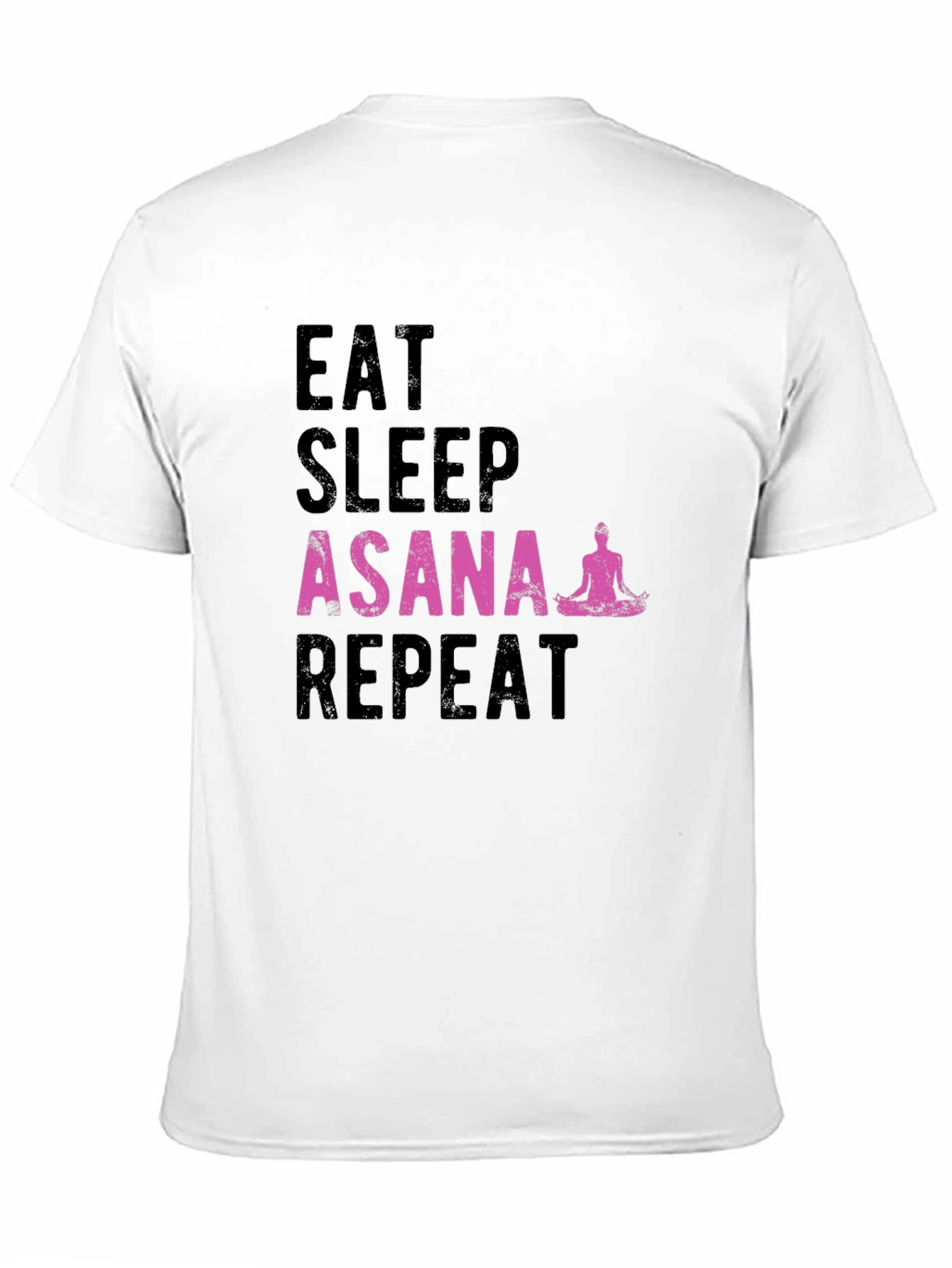 Eat Sleep Asana Repeat Yoga T-Shirt