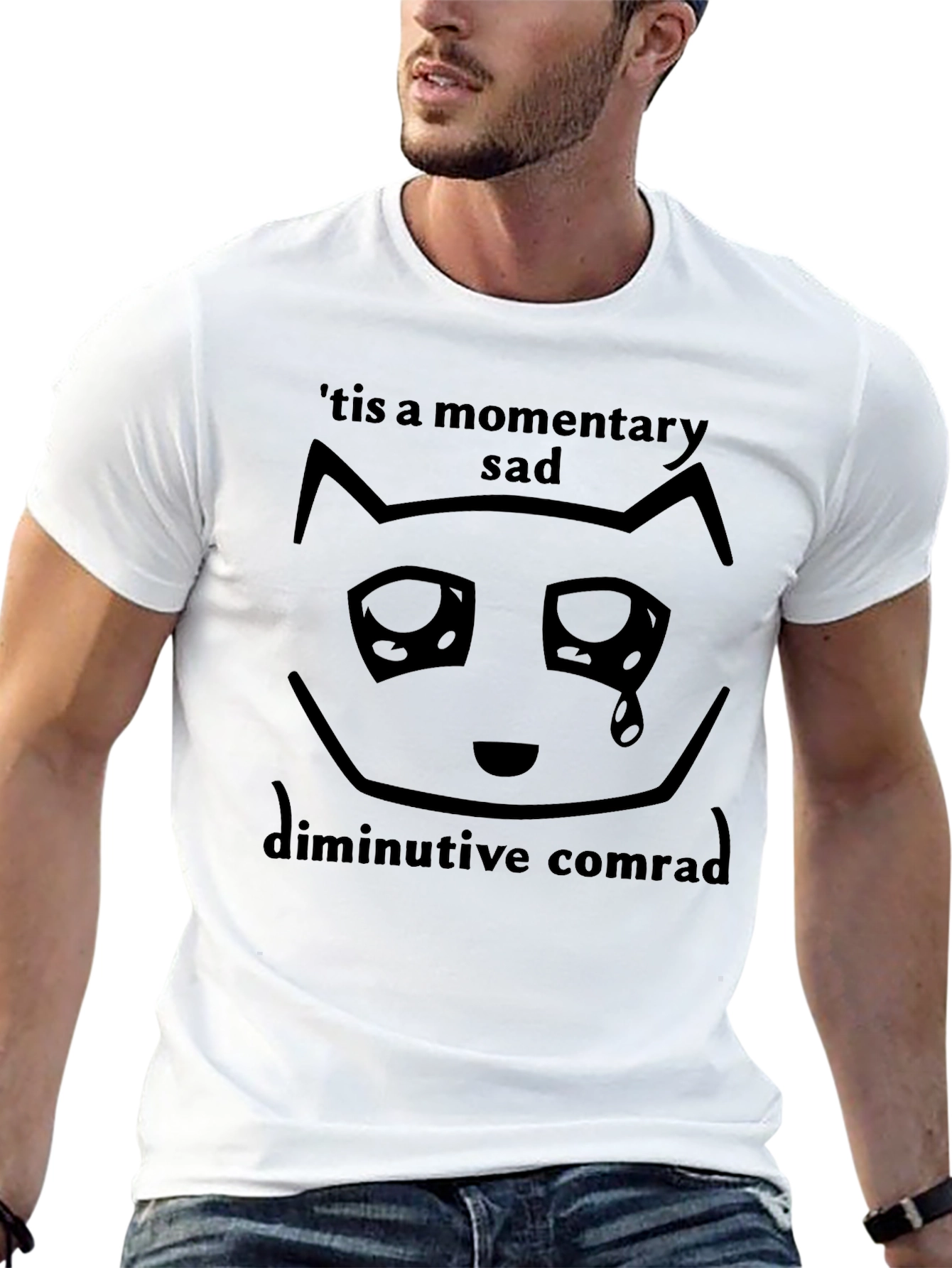 Sad Cat Meme T-Shirt