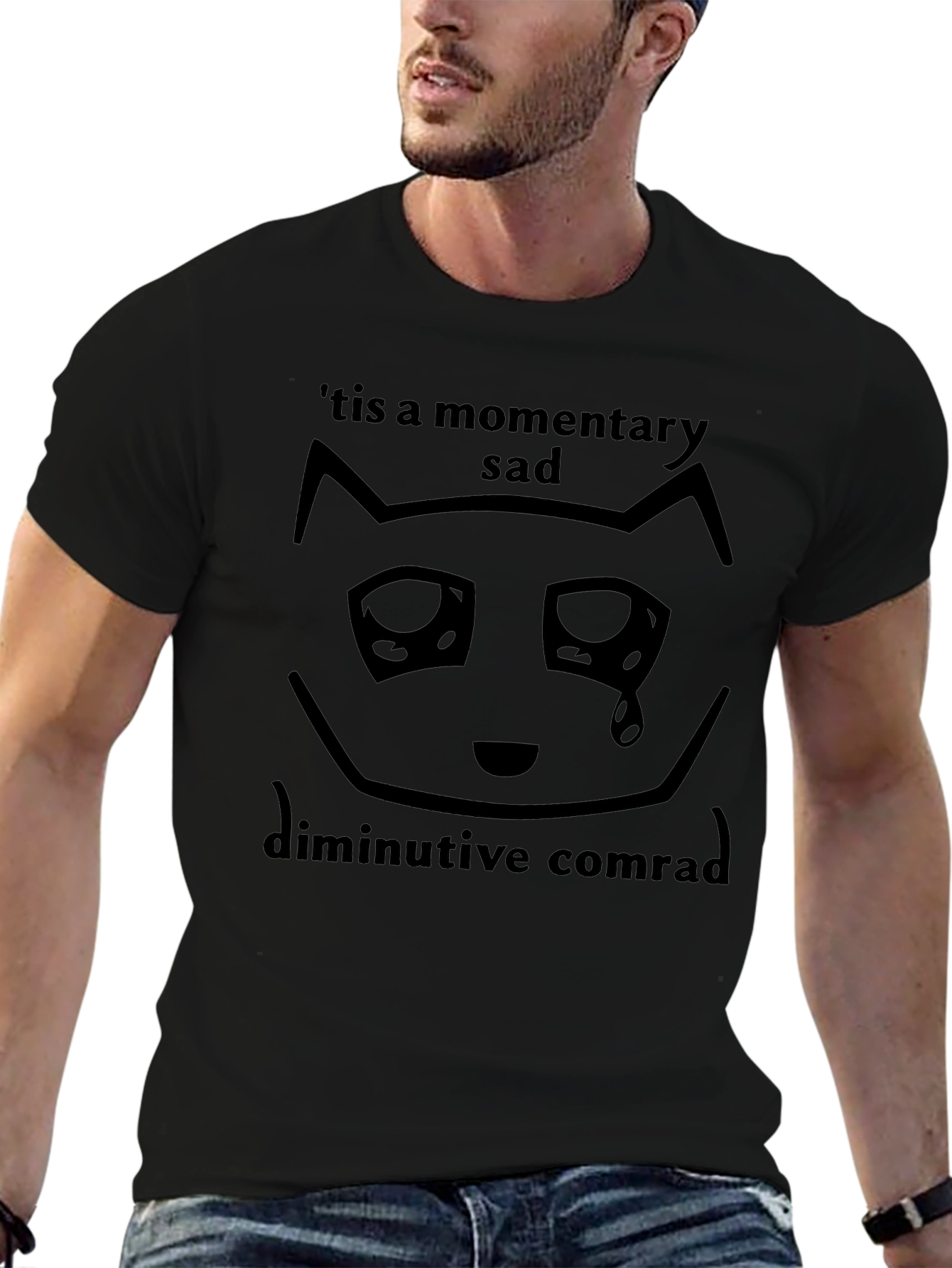 Sad Cat Meme T-Shirt