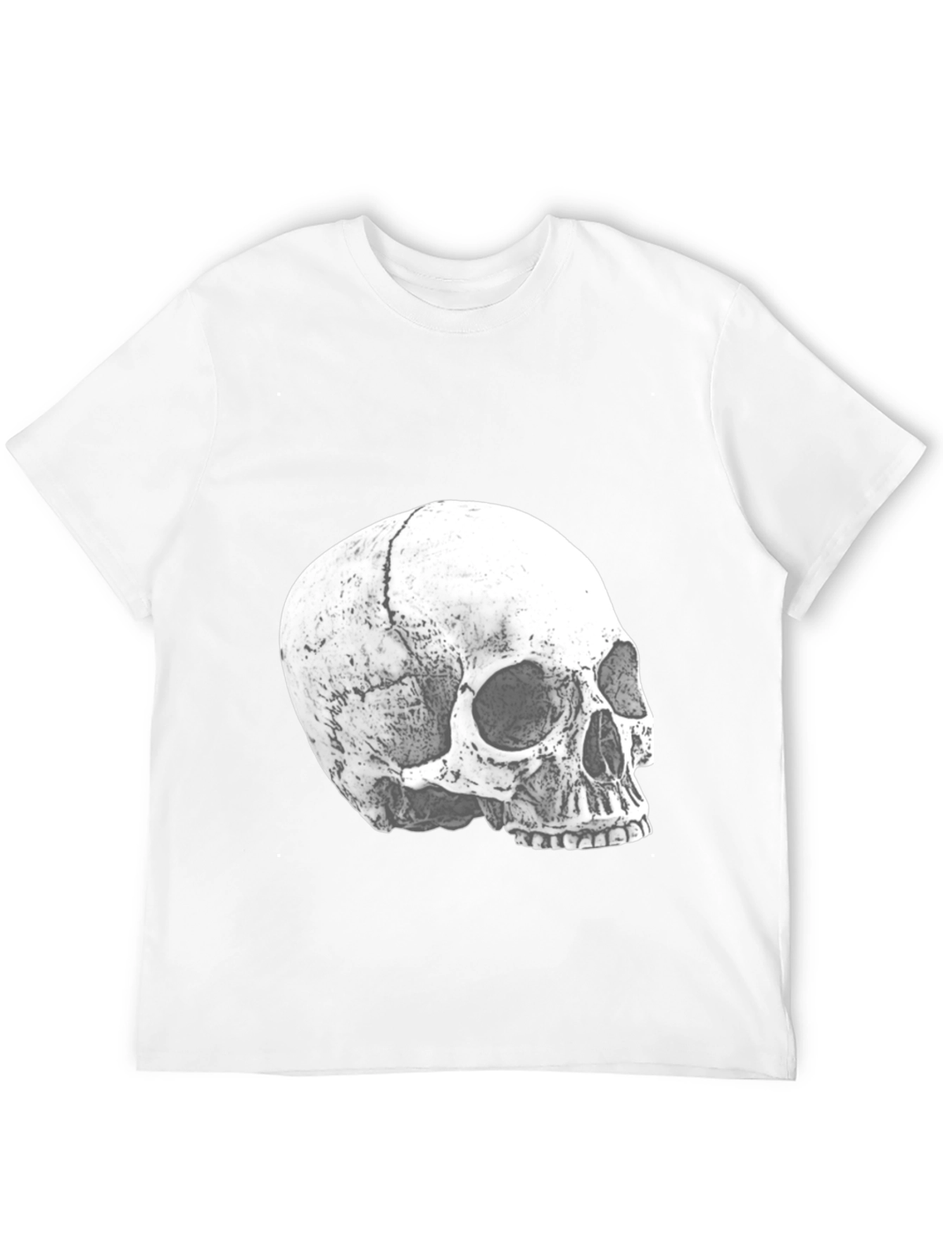 Skull Graphic T-Shirt - Black