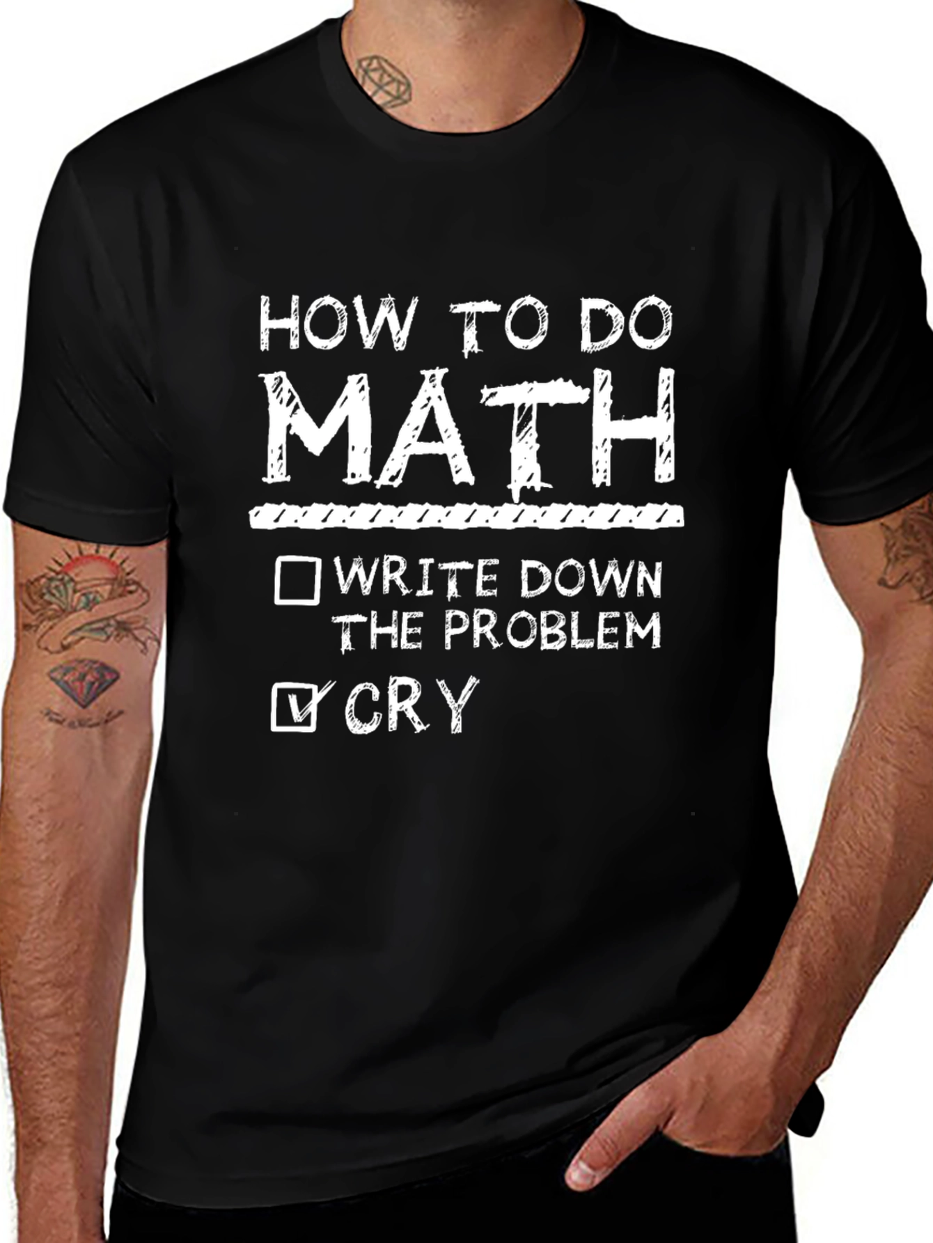 Funny Math Problem Solving T-Shirt