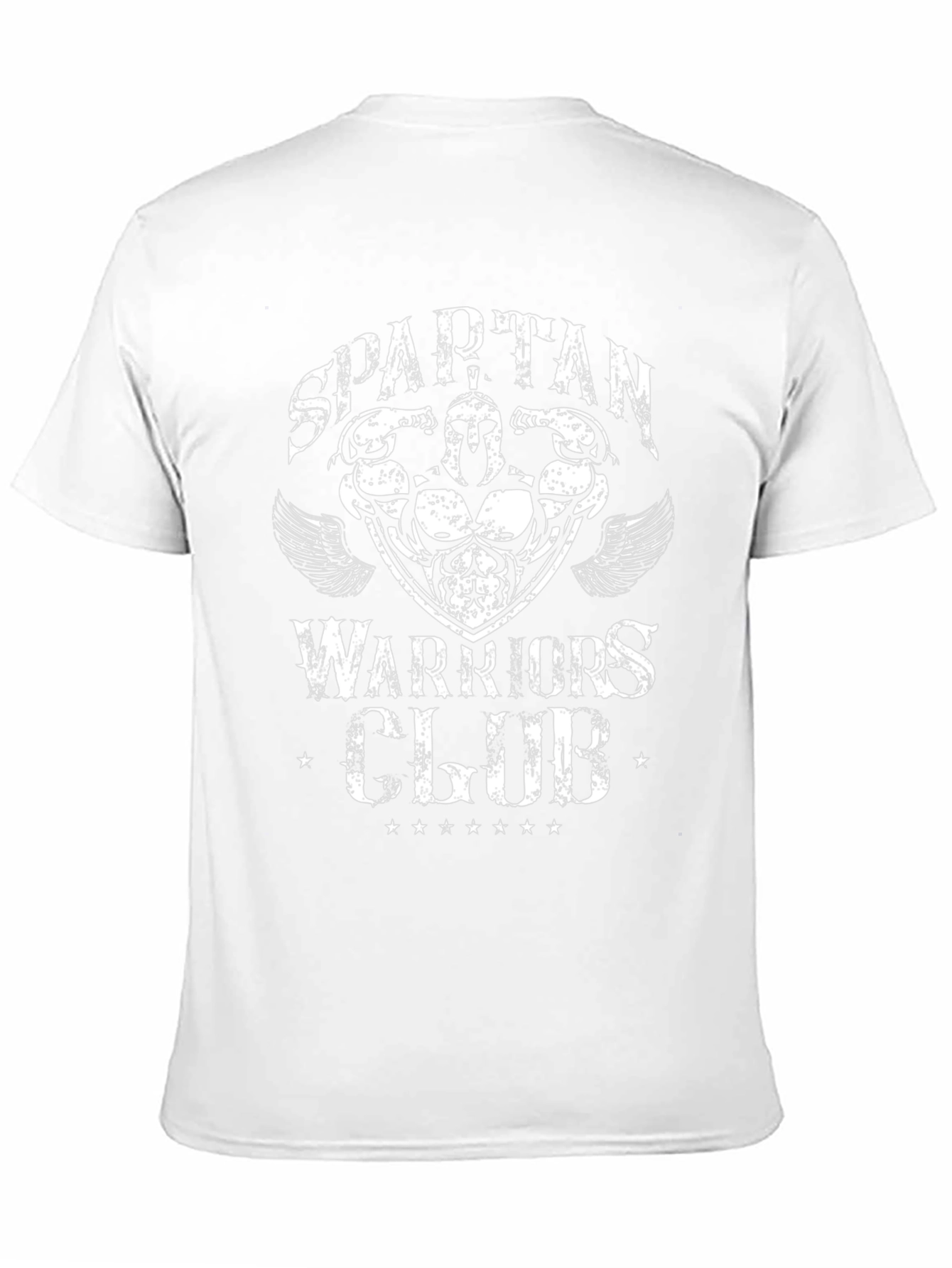 Spartan Warrior Club Graphic T-Shirt - Black