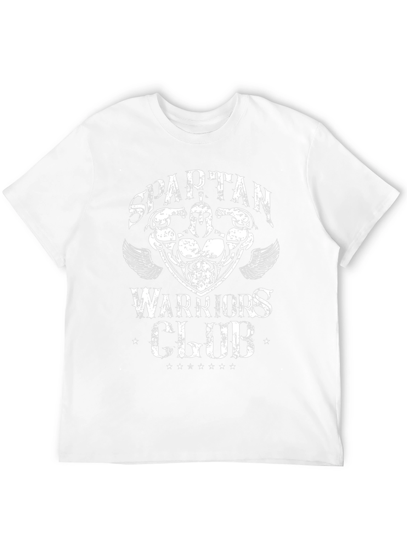 Spartan Warrior Club Graphic T-Shirt - Black