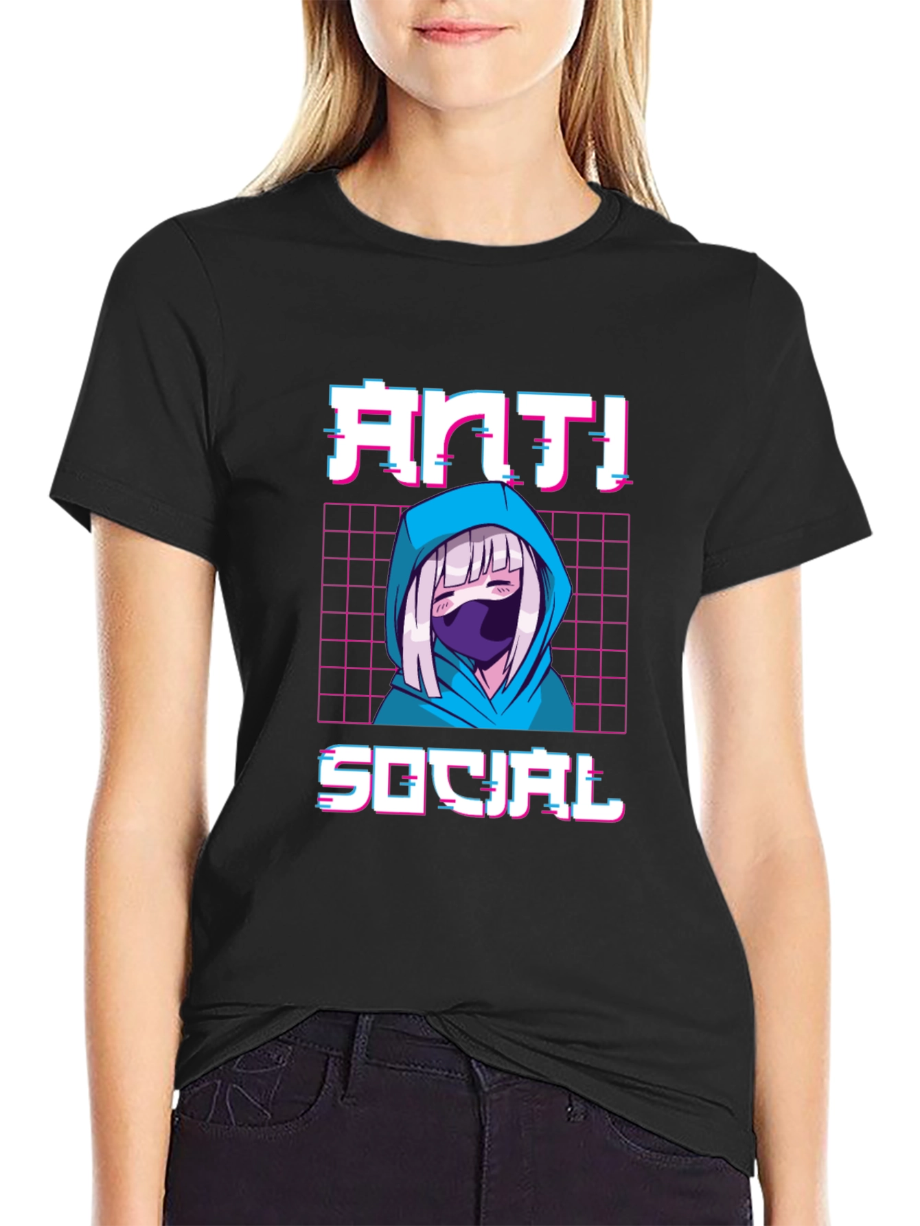 Anti Social Anime T-Shirt