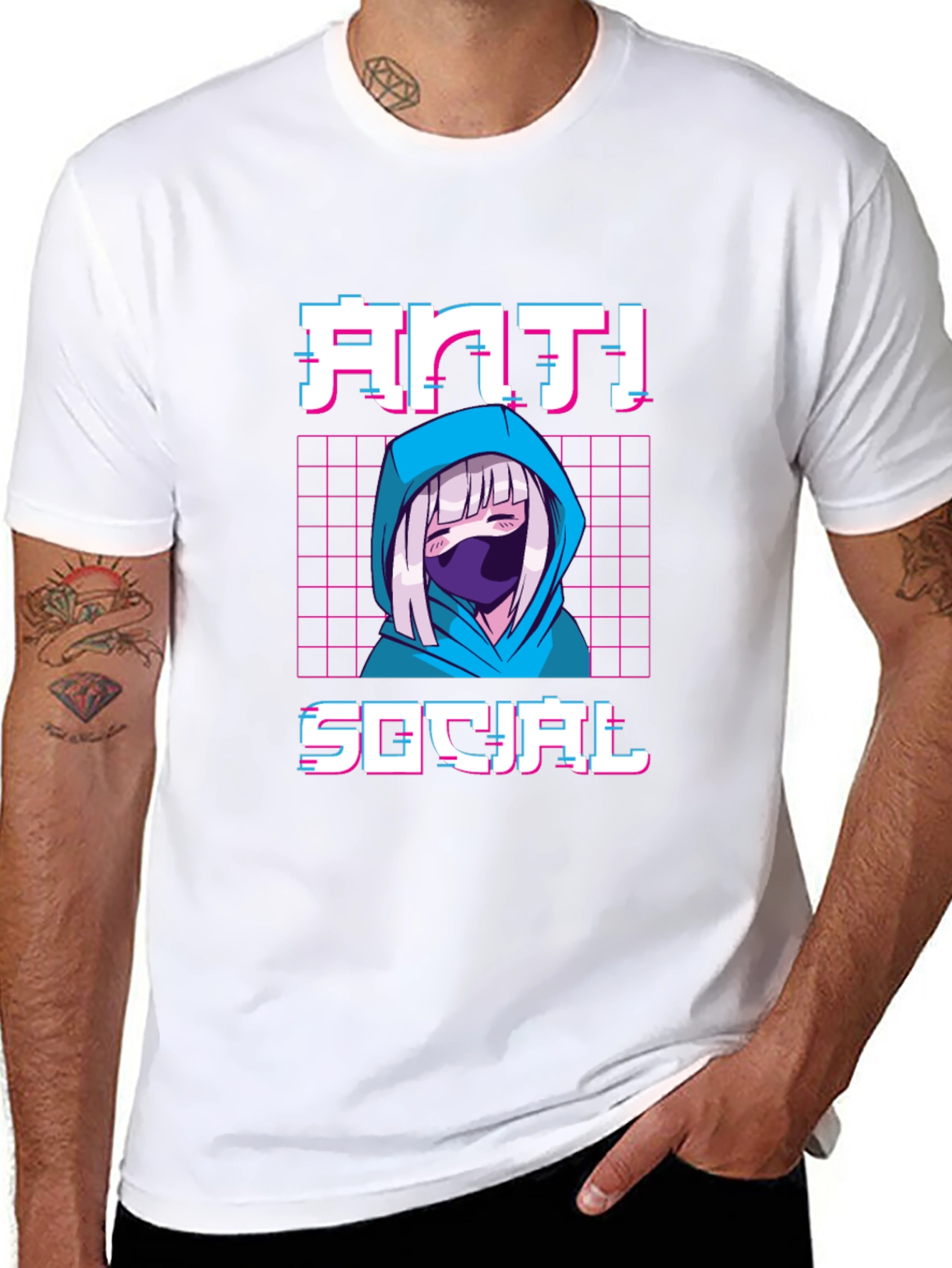 Anti Social Anime T-Shirt