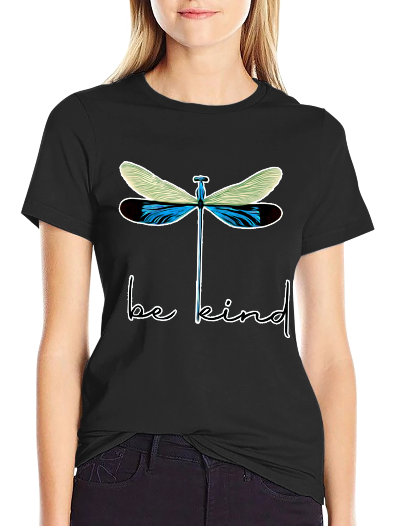 Be Kind Dragonfly Graphic Tee