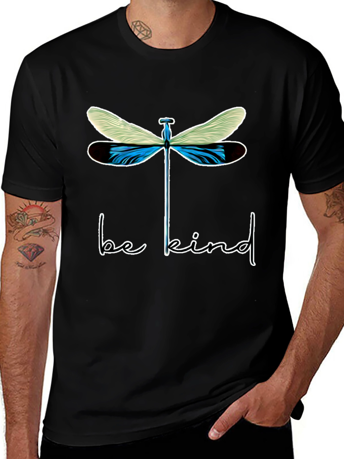 Be Kind Dragonfly Graphic Tee
