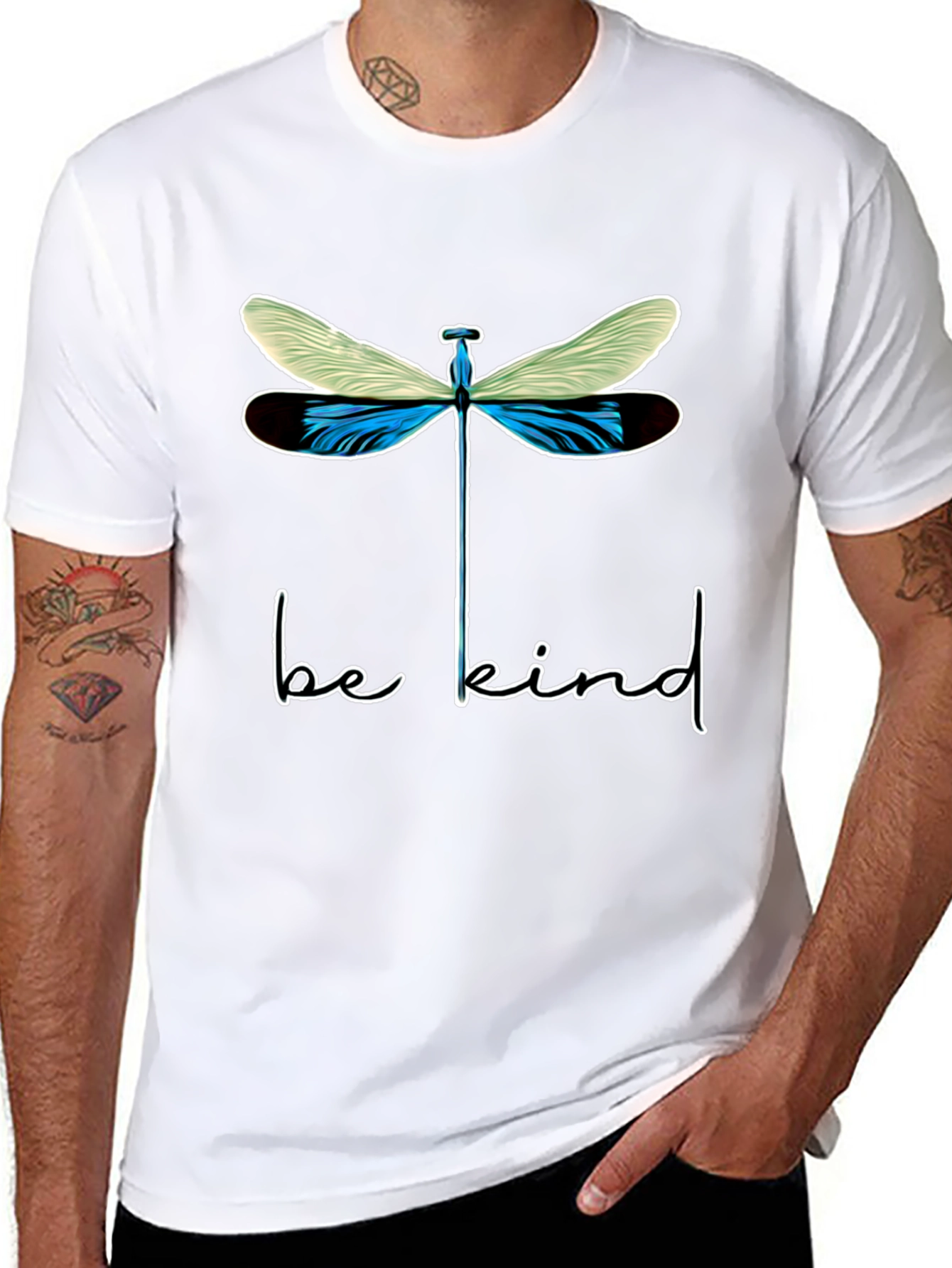 Be Kind Dragonfly Graphic Tee