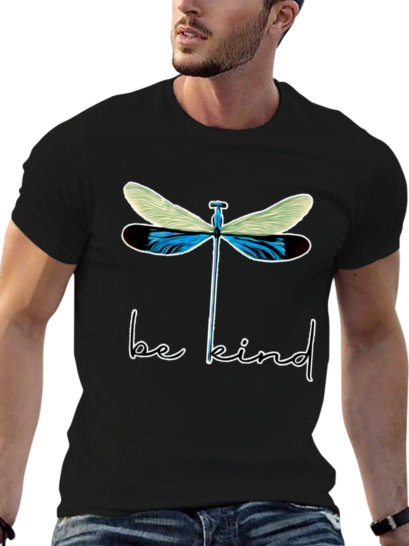 Be Kind Dragonfly Graphic Tee