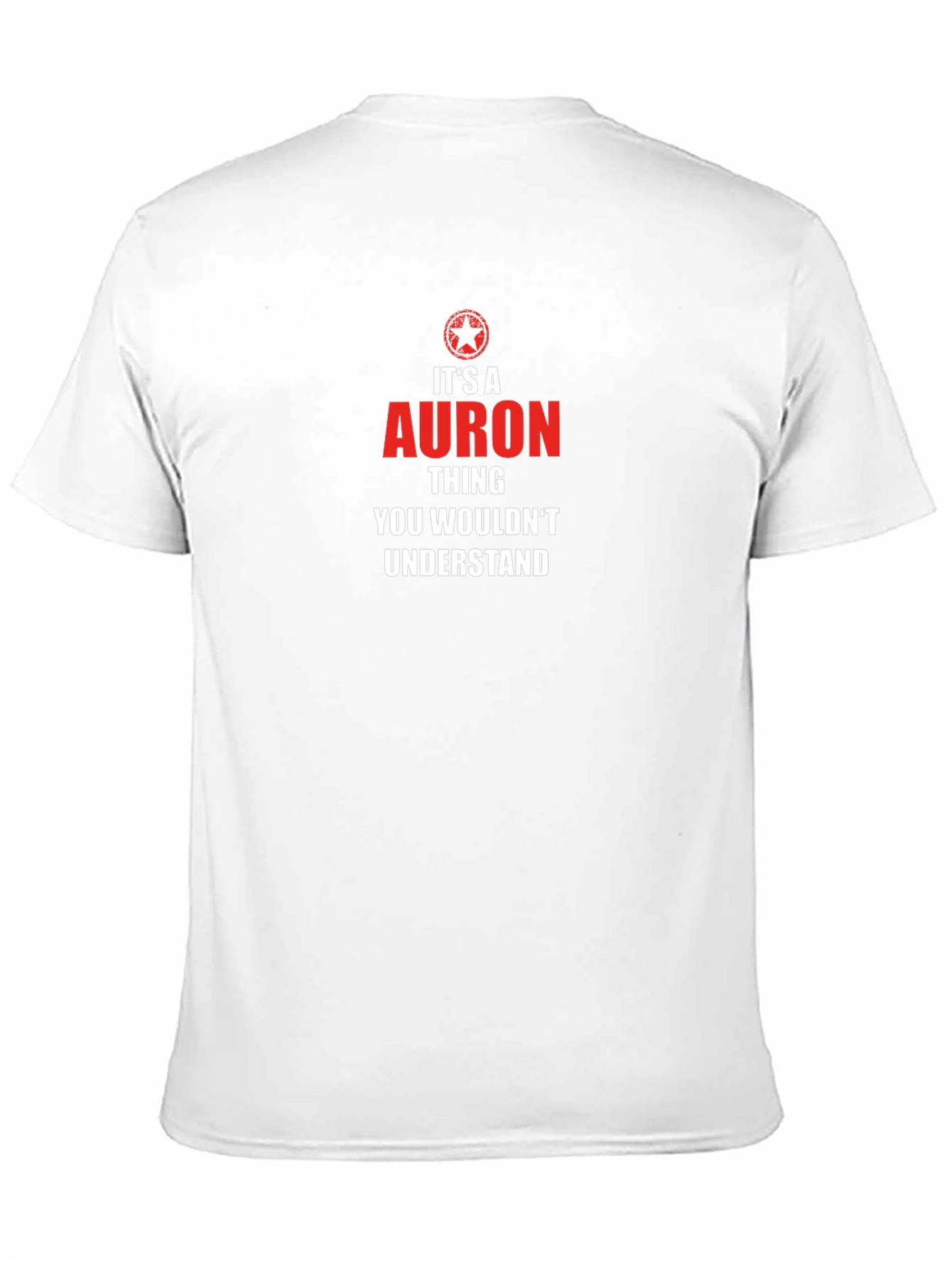 Auron Thing You Wouldnt Understand Black T-Shirt