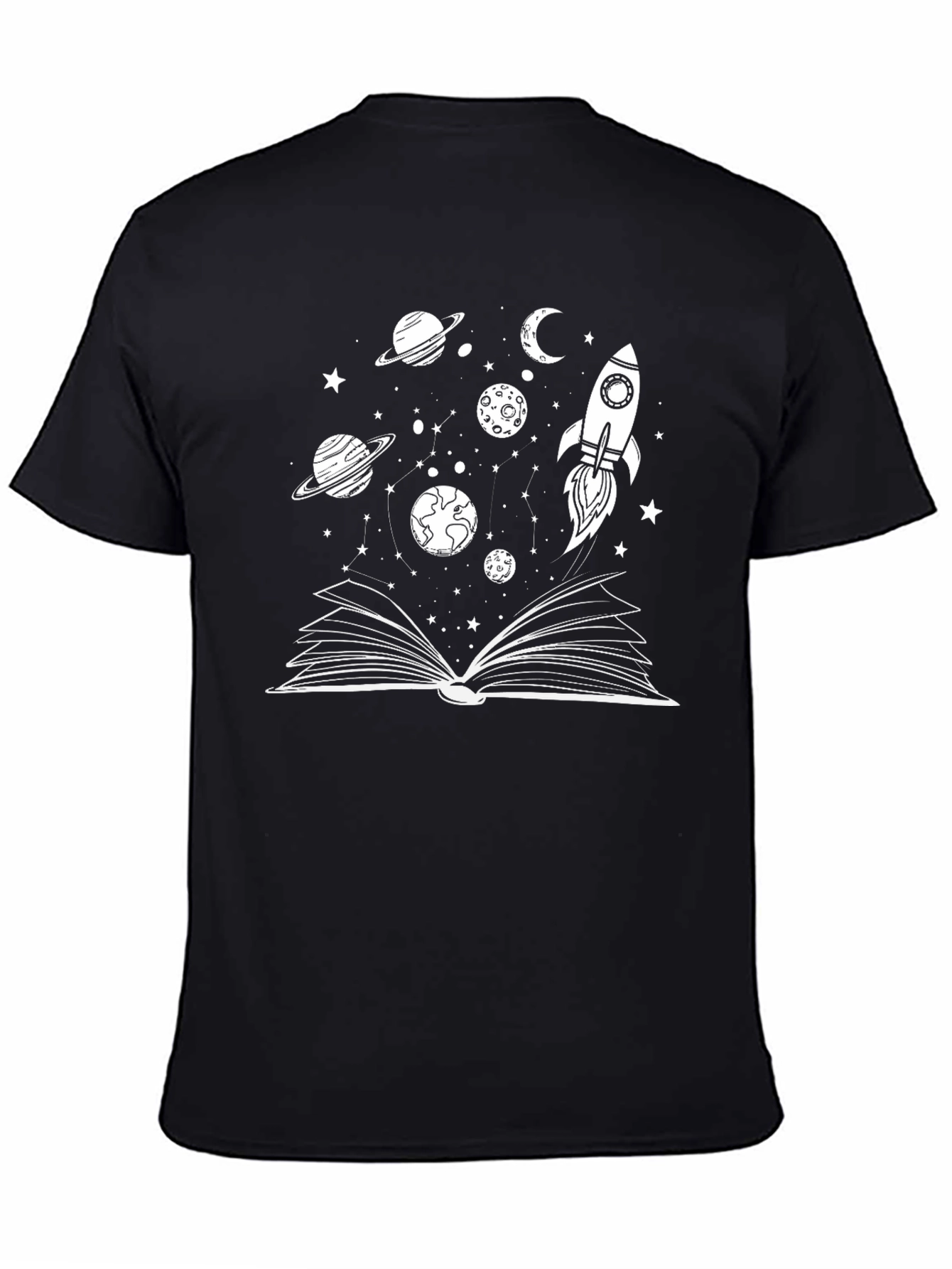 Space Book T-Shirt - Explore the Universe!