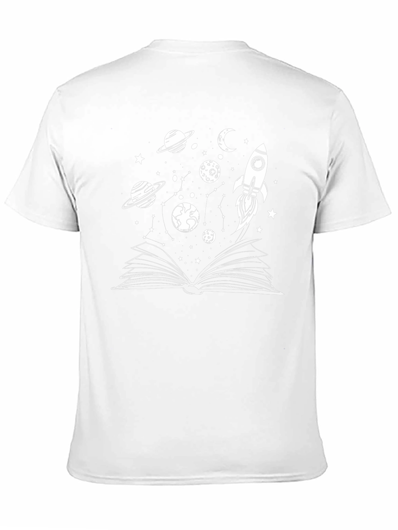Space Book T-Shirt - Explore the Universe!