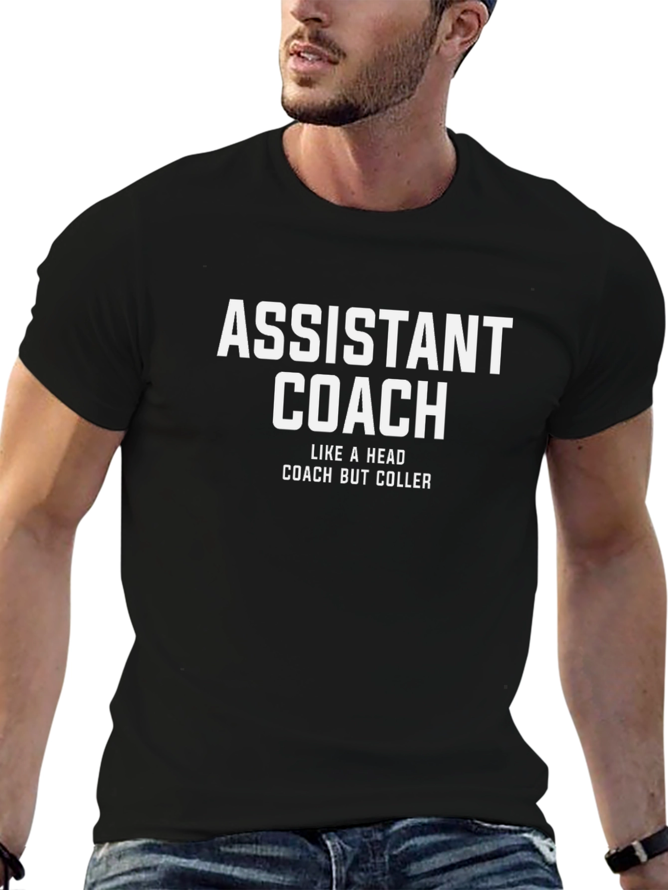 Assistant Coach T-Shirt - Funny Slogan Tee