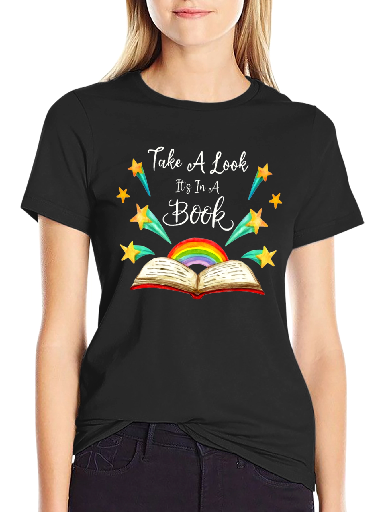 Take a Look Its In a Book Graphic Tee