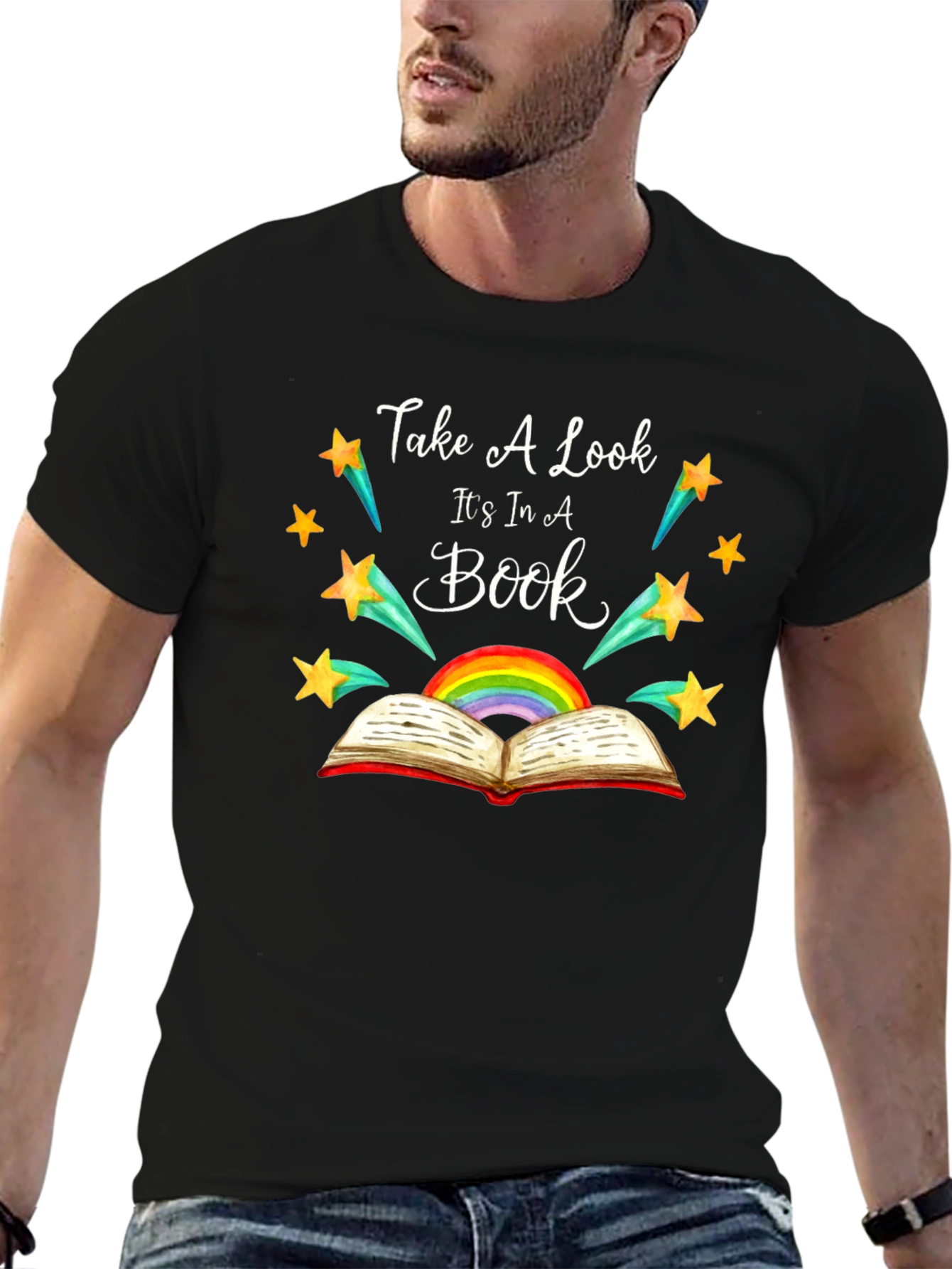 Take a Look Its In a Book Graphic Tee