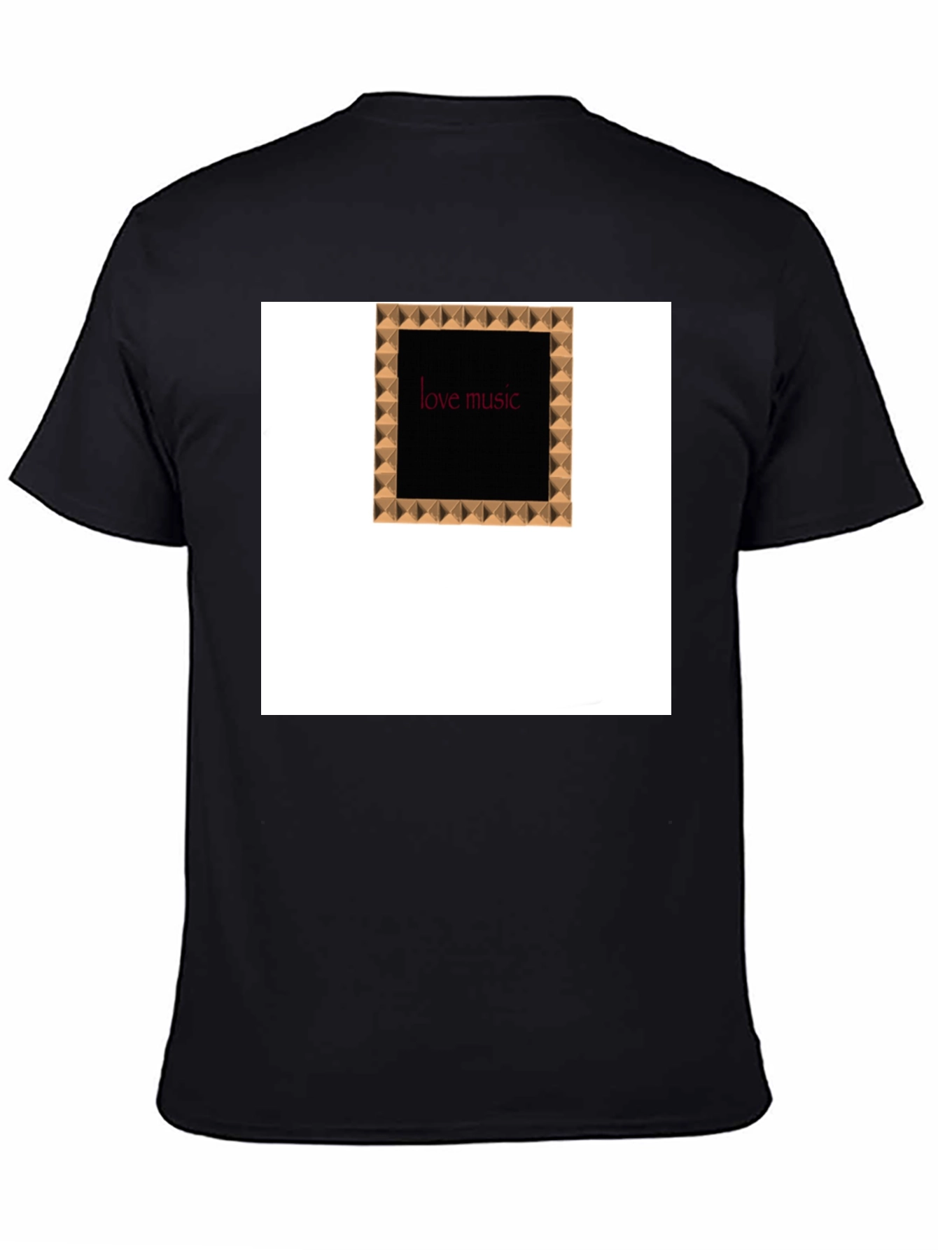 Love Music Tee - Black T-Shirt