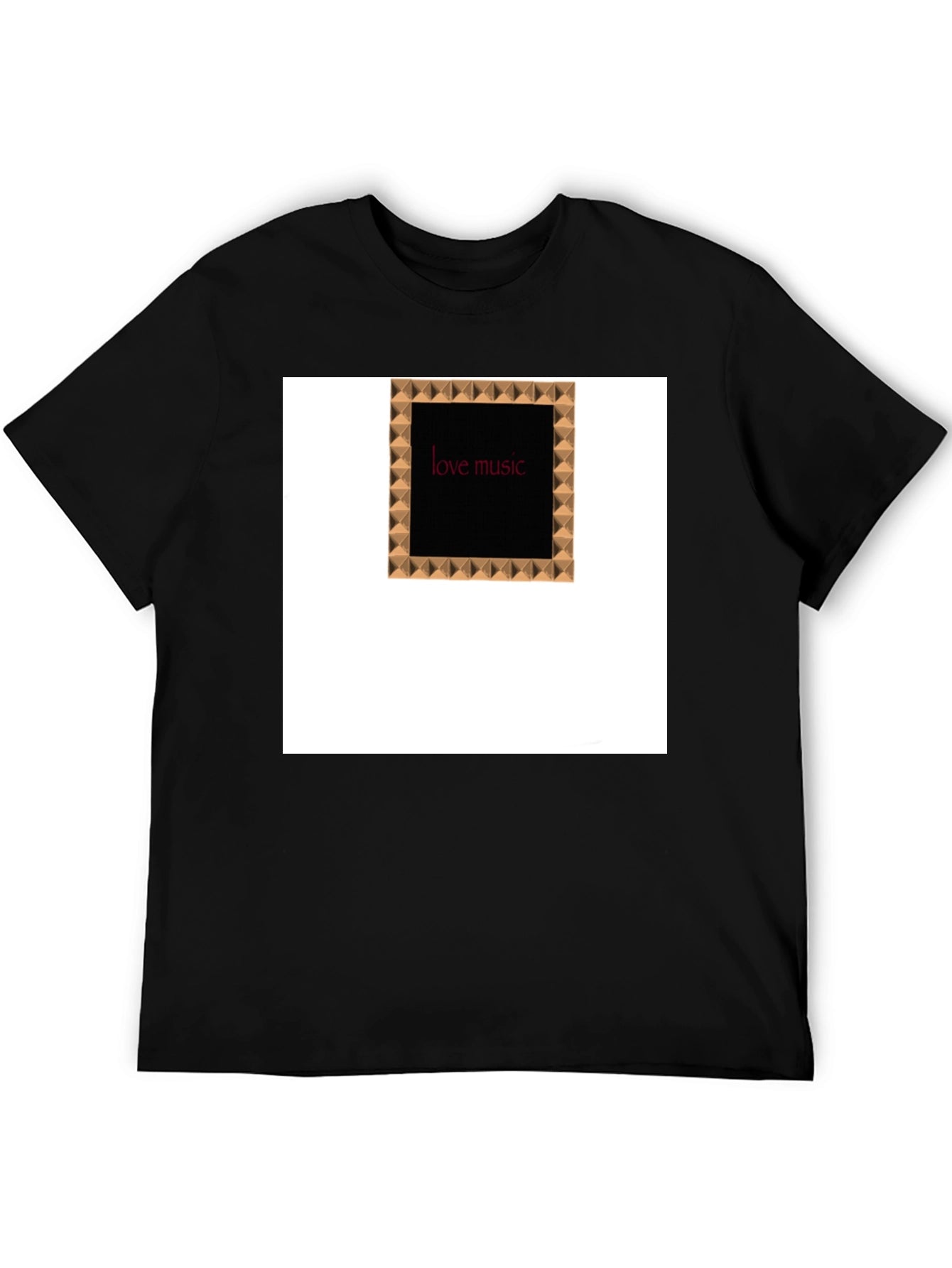 Love Music Tee - Black T-Shirt