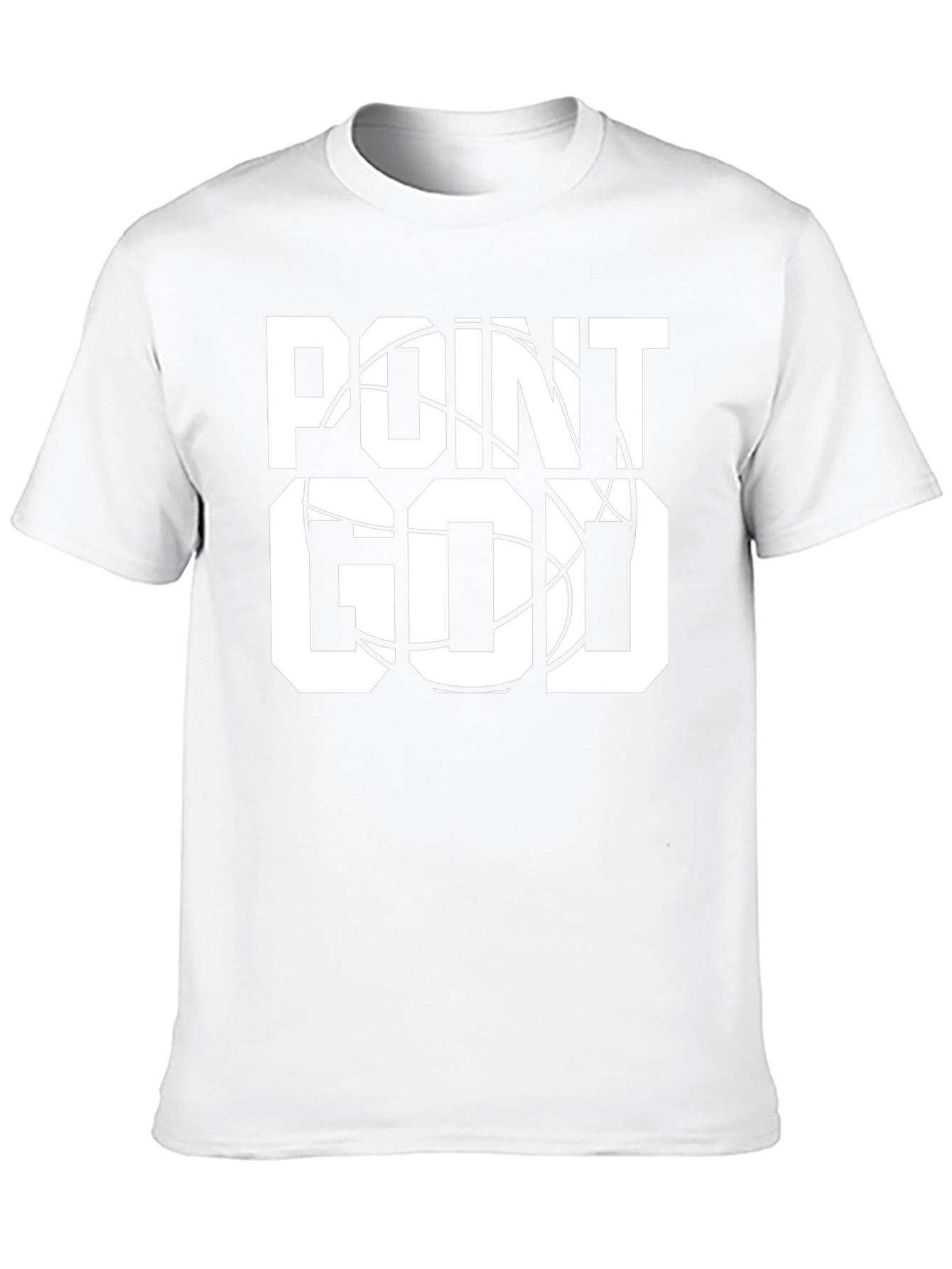 Point God Basketball T-Shirt - Black Graphic Tee