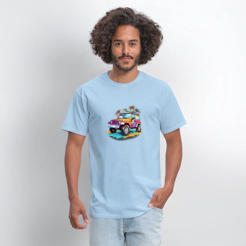 Abstract Jeep Fantasy T-SHIRT