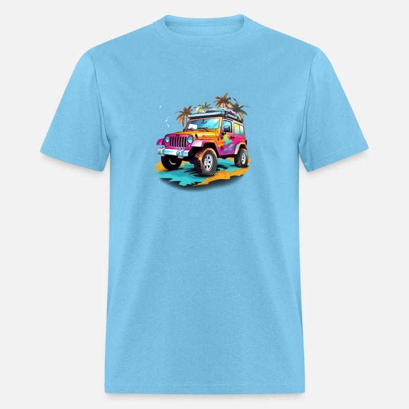 Abstract Jeep Fantasy T-SHIRT