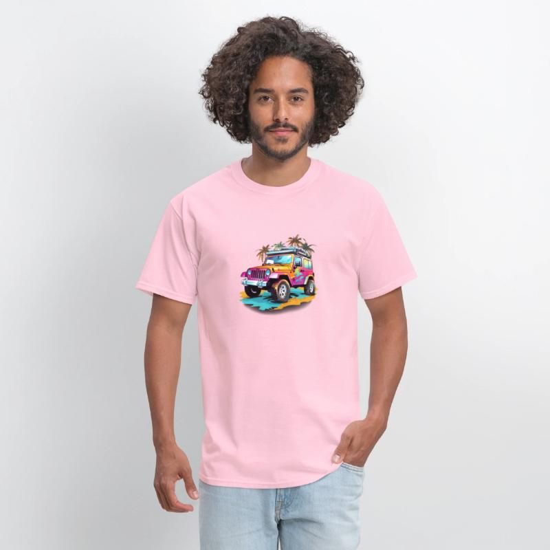 Abstract Jeep Fantasy T-SHIRT