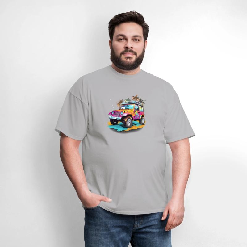Abstract Jeep Fantasy T-SHIRT