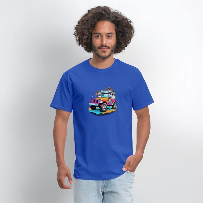 Abstract Jeep Fantasy T-SHIRT