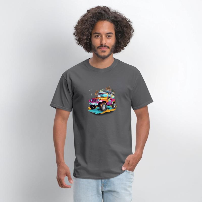 Abstract Jeep Fantasy T-SHIRT