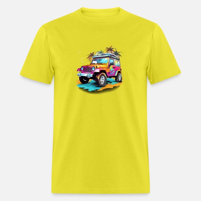 Abstract Jeep Fantasy T-SHIRT