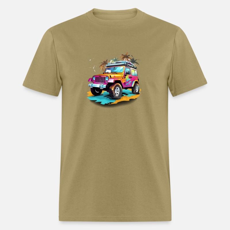 Abstract Jeep Fantasy T-SHIRT