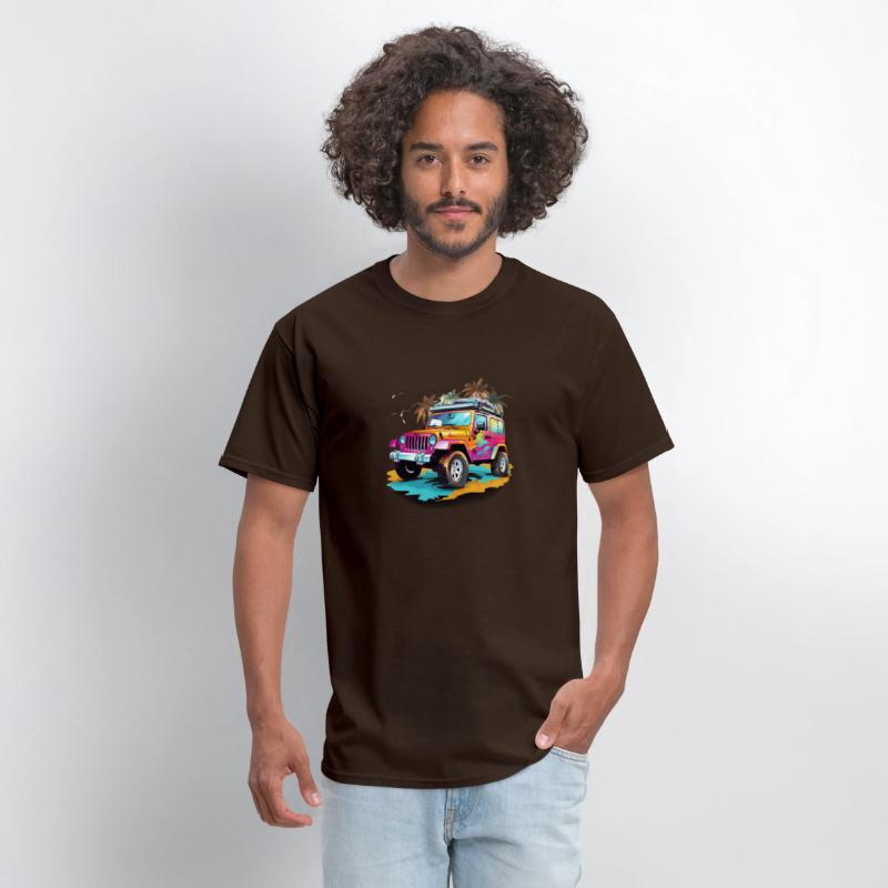 Abstract Jeep Fantasy T-SHIRT