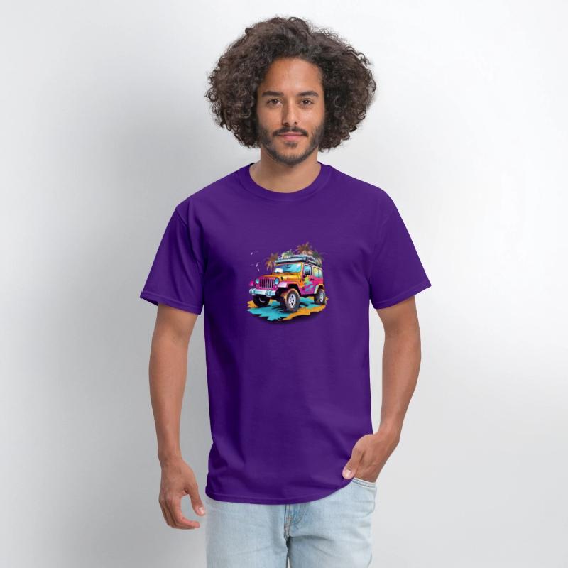 Abstract Jeep Fantasy T-SHIRT