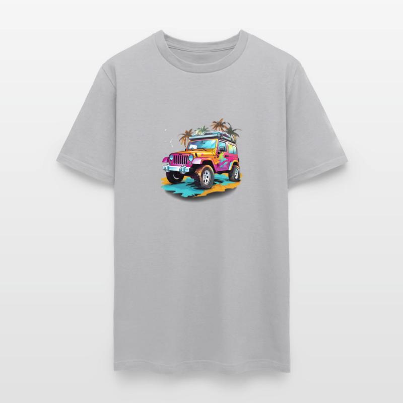 Abstract Jeep Fantasy T-SHIRT