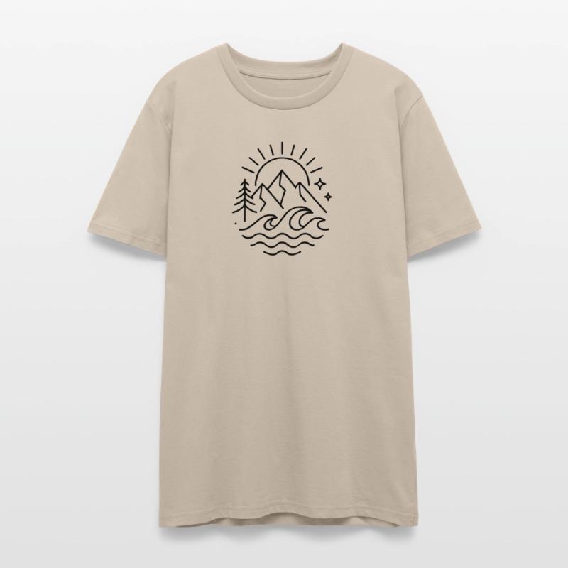 Abstract Nautical Wave Pattern